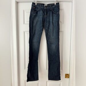 Hudson Carly Flap Straight Jean